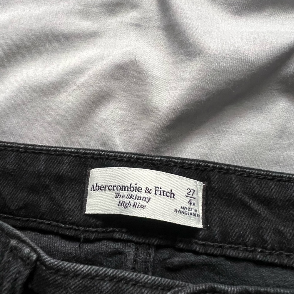 Abercrombie & Fitch Black Skinny Jeans